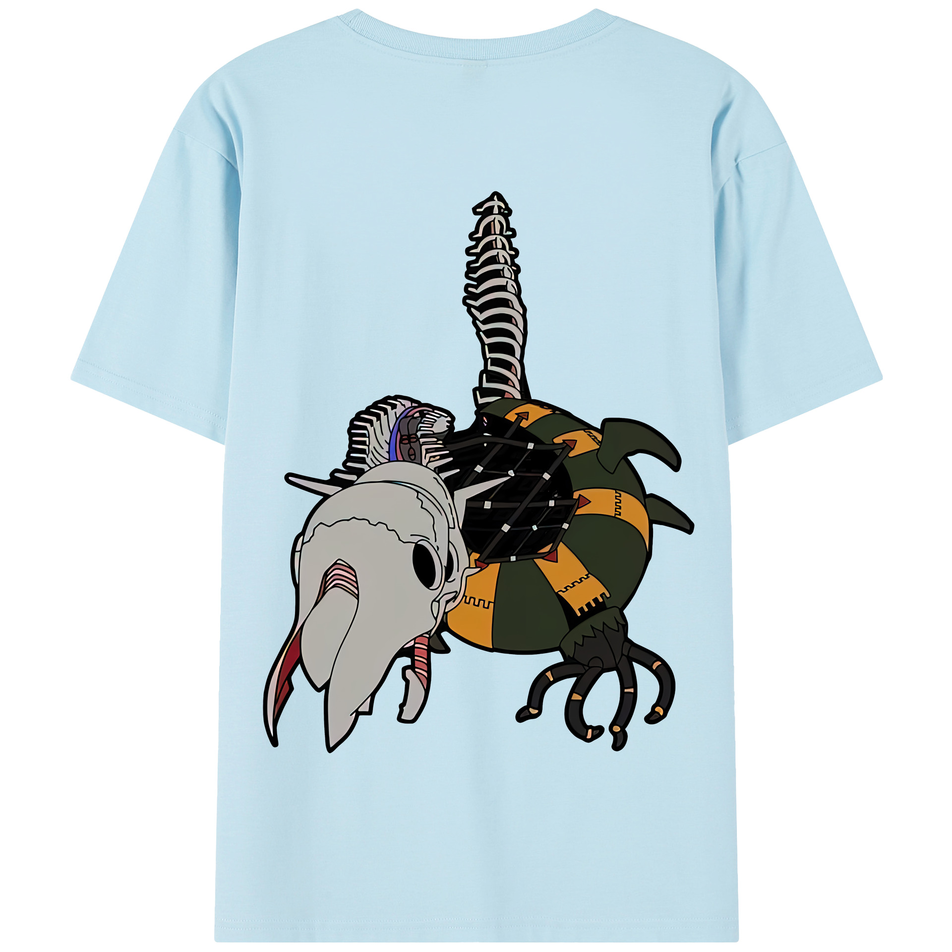 （画像用） EVA 新世紀エヴァンゲリオン 綿100％半袖Tシャツ（背面プリント）